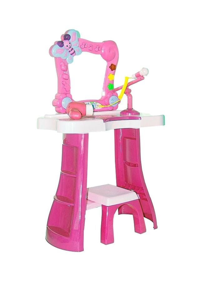 null - Dressing Table Glamour Mirror Play Toy HK-7527 - Image 1