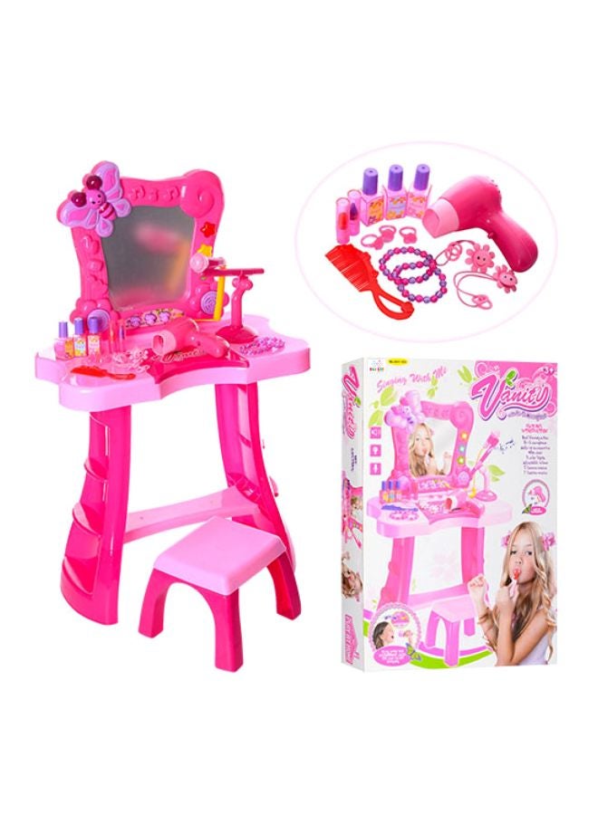 null - Dressing Table Glamour Mirror Play Toy HK-7527 - Image 1