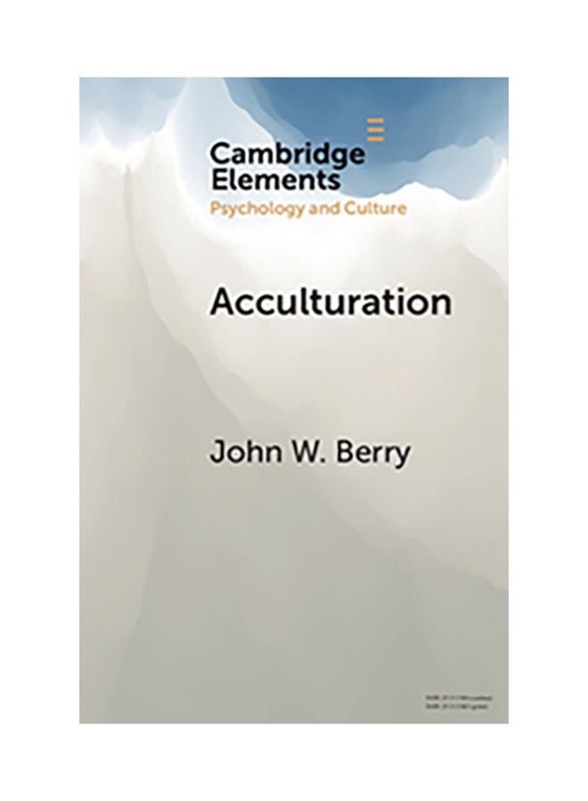 Acculturation paperback english 