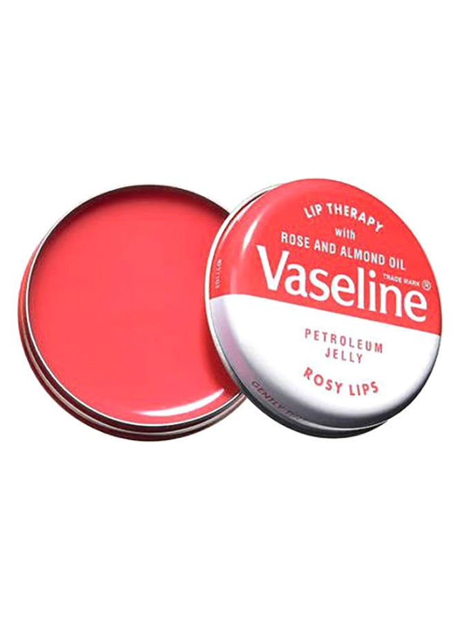 فازلين جلي فازلين ليب ثيرابي بخلاصة الورد وزيت اللوز أحمر 20جرام - Image 1