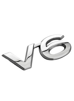 3D V6 Car Marks Emblem Badge For Toyota Prado
