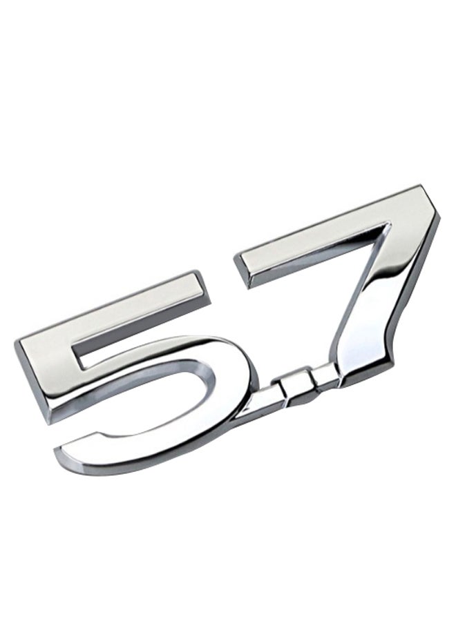 3D 5.7 Car Marks Emblem Badge For Toyota Land Cruiser