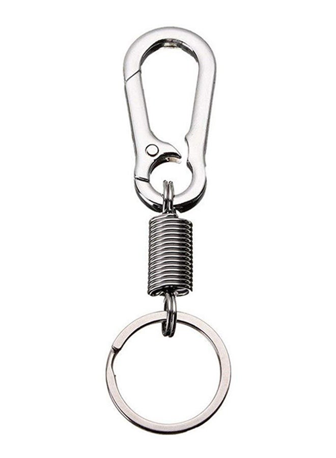 Generic Spring Gourd Buckle Clip Loop Key Ring 