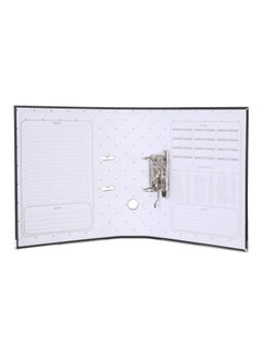 Generic Memo PVC Lever Arch File Black  - Image 3