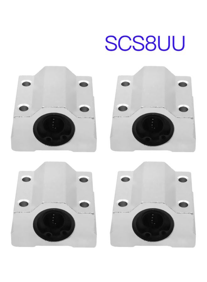 Pack Of 4 Linear Ball Bearing Silver - Image 2