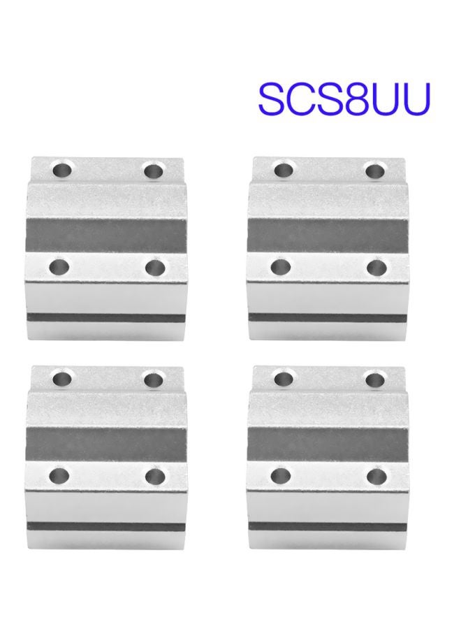 Pack Of 4 Linear Ball Bearing Silver - Image 4