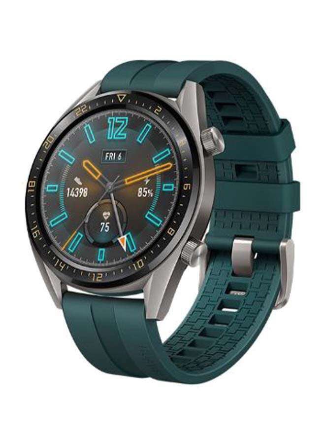 HUAWEI GT Active Edition Heart Rate Monitor Sport Smartwatch 46mm Green/Silver - Image 3