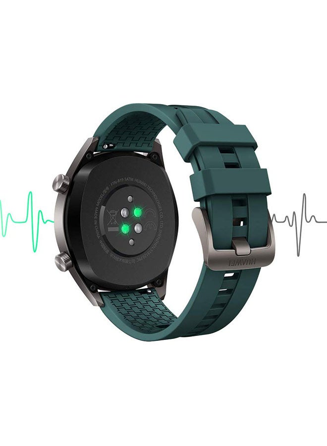HUAWEI GT Active Edition Heart Rate Monitor Sport Smartwatch 46mm Green/Silver - Image 2