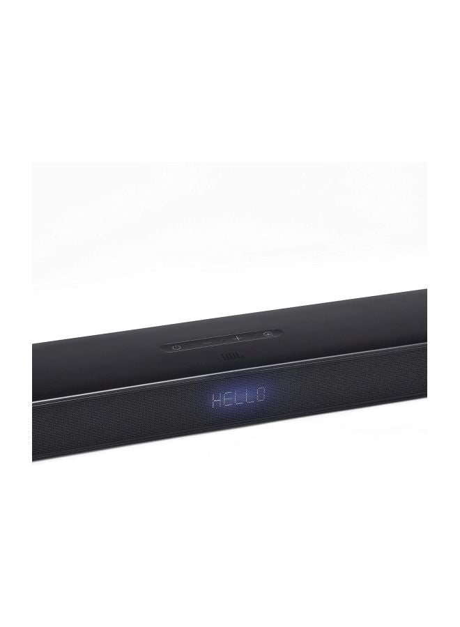 JBL - 5.1 Channel soundbar with built-in Wi-Fi and 10" wireless subwoofer 100120054 Black - Image 1