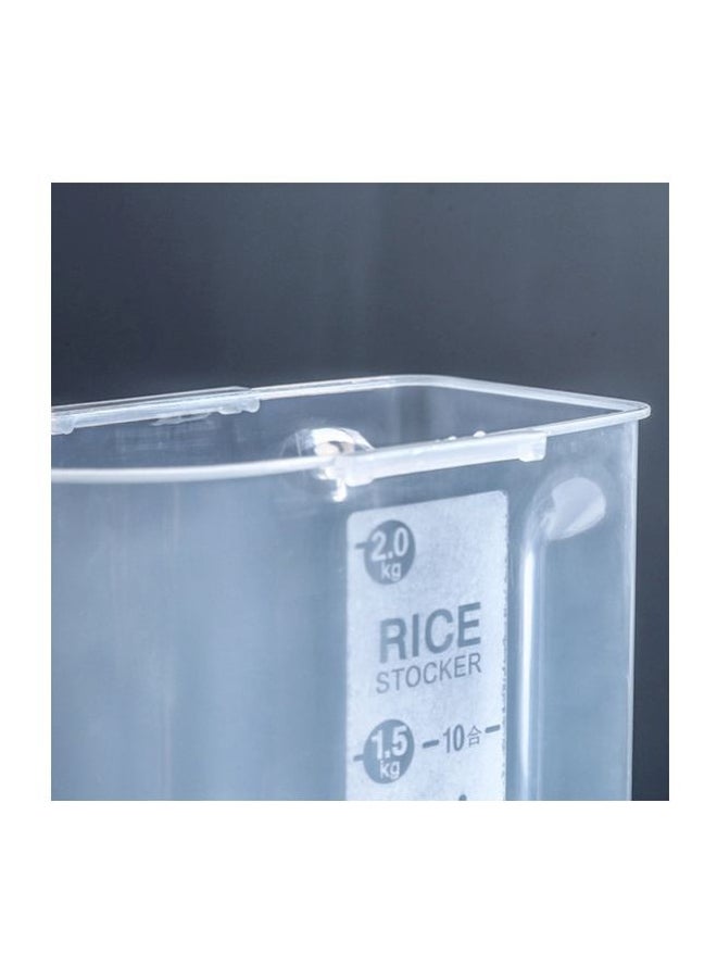 Pet Food Storage Box Clear - Image 5