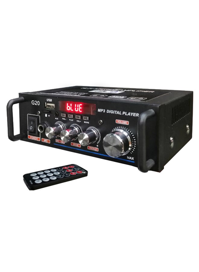 Generic Home Theatre Sound System With Remote Control V66 Black  - Image 2