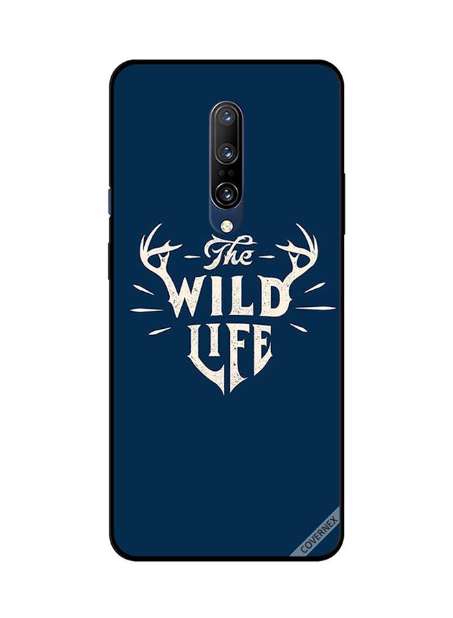 كوفرنيكس غطاء حماية واقٍ لهاتف ون بلس 7 برو عليه عبارة "The Wild Life"