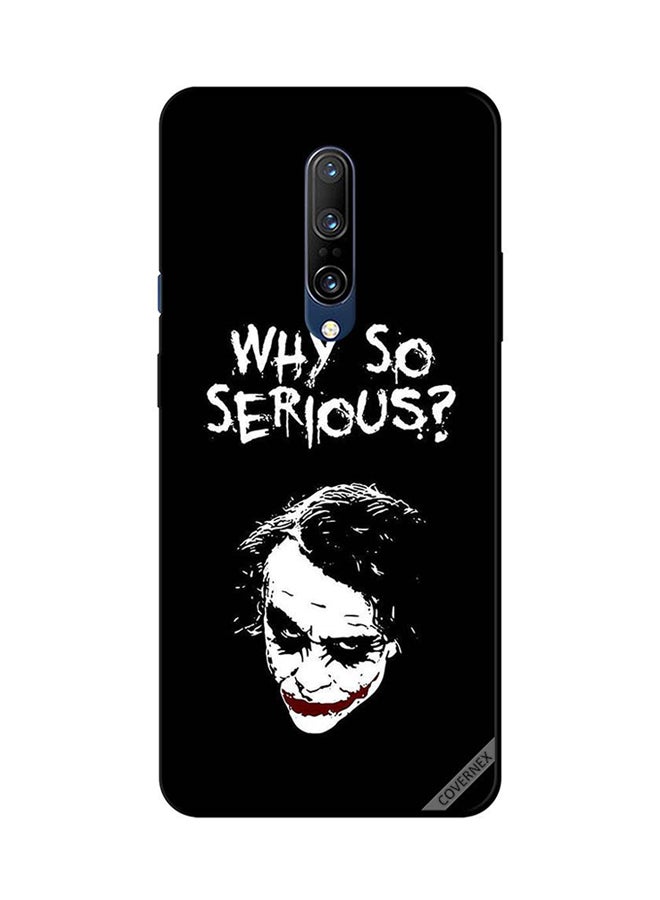 Covernex Protective Case Cover For OnePlus 7 Pro Why So Serious B&W