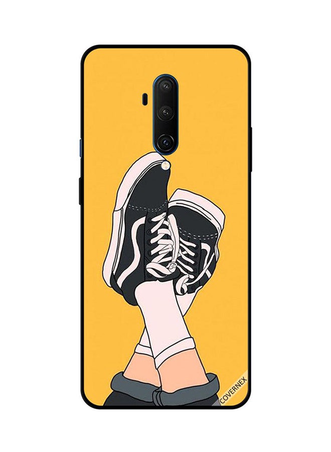 Covernex Protective Case Cover For OnePlus 7T Pro Canva Shoes From Bottom