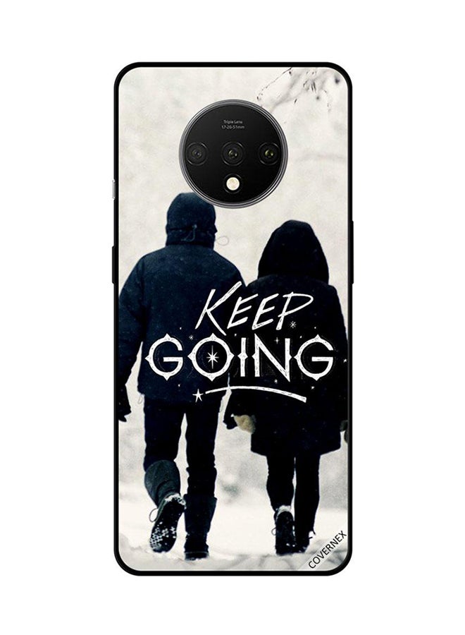 Covernex Protective Case Cover For OnePlus 7T Keep Going