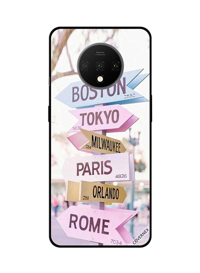 Covernex Protective Case Cover For OnePlus 7T Travel Directions