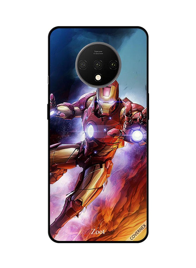Covernex Protective Case Cover For OnePlus 7T Iron Man