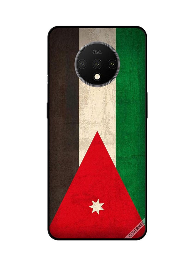 غطاء حماية واق لهاتف ون بلس 7T نمط علم الأردن
