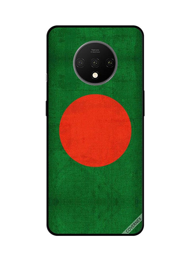 Covernex Protective Case Cover For OnePlus 7T Bangladesh Flag Vintage