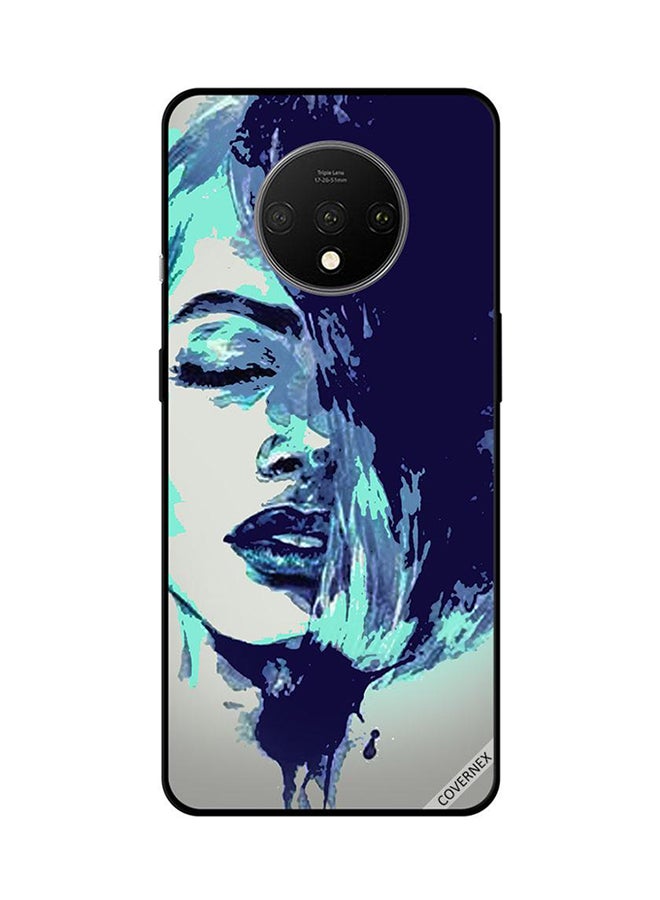 Covernex Protective Case Cover For OnePlus 7T Girl In Artwork