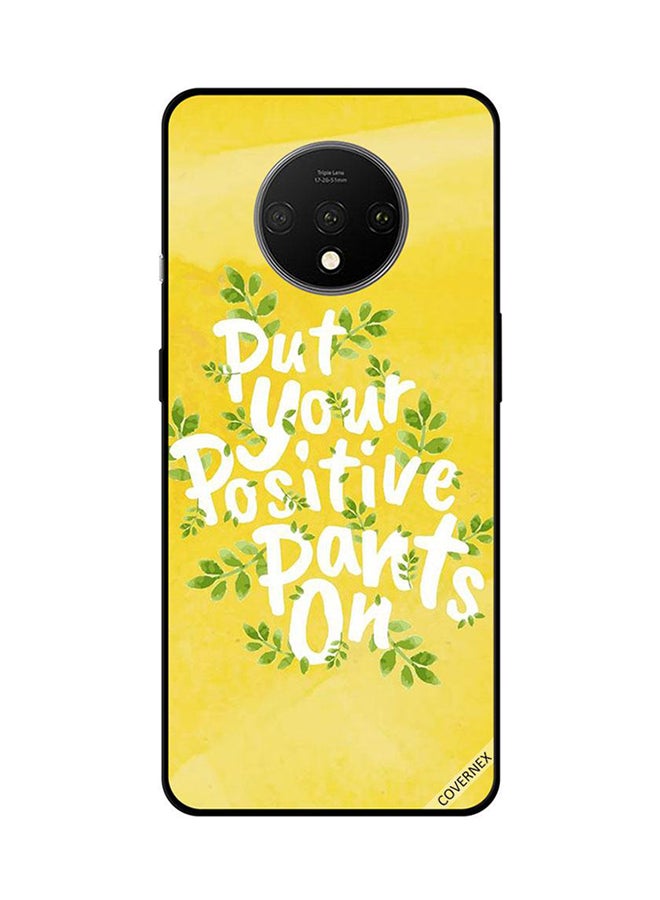 Covernex Protective Case Cover For OnePlus 7T Put your positive pants on 