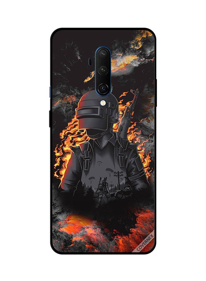 غطاء حماية واق لهاتف ون بلس 7T برو بطبعة لاعب يهزم الأعداء