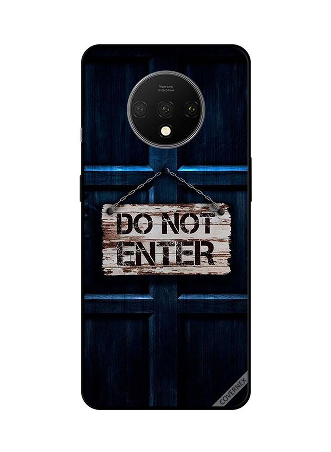Protective Case Cover For OnePlus 7T Don'T Enter