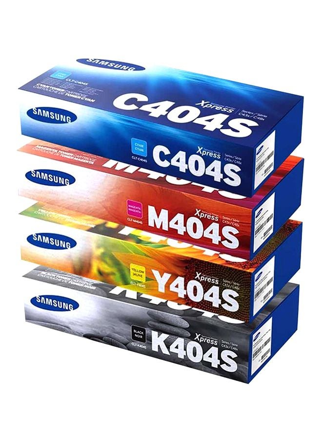Samsung 4-Piece C404S Toner Cartridge Set Multicolour - Image 2