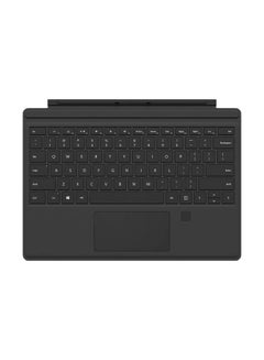 Surface Pro 4 Type Cover Wireless Keyboard With Fingerprint ID Black