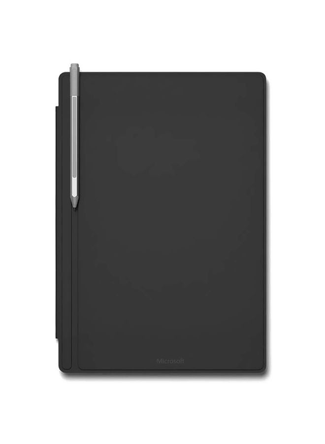 Microsoft - Surface Pro 4 Type Cover Wireless Keyboard With Fingerprint ID Black - Image 1