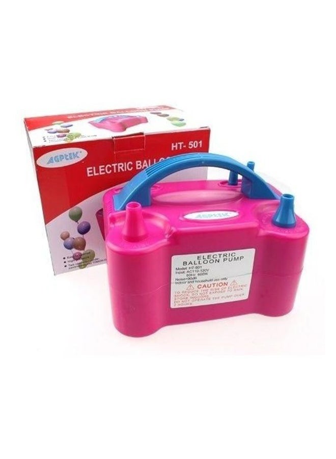 مضخة هواء أوتوماتيكية للبالونات بفتحتين - Image 5