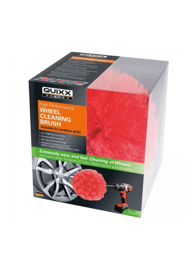 Wheel Cleaning Brush With Glasses