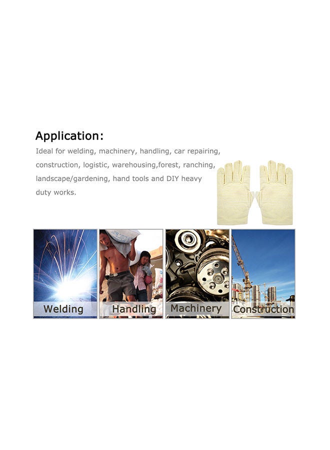 Double Layer Protective Gloves Green 24 X 14.50 X 15cm - Image 4