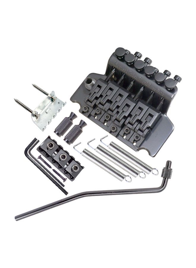 Generic 6-String Double Roll Tremolo Bridge System For Electric Guitar - Image 1