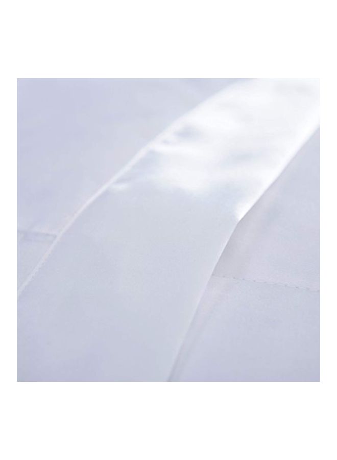 puredown - Cotton Throw Bed Blanket Cotton White 220x200cm - Image 1