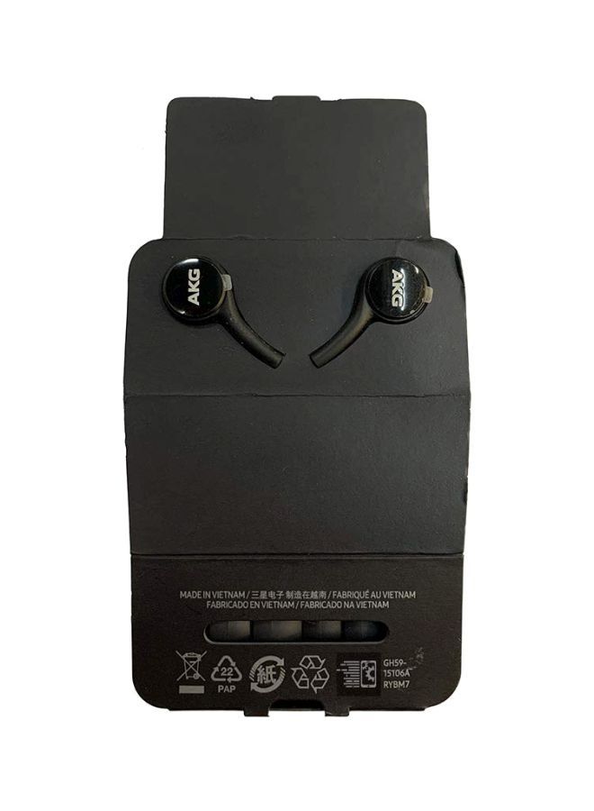 AKG - In-Ear Wired Earphones Black - Image 1