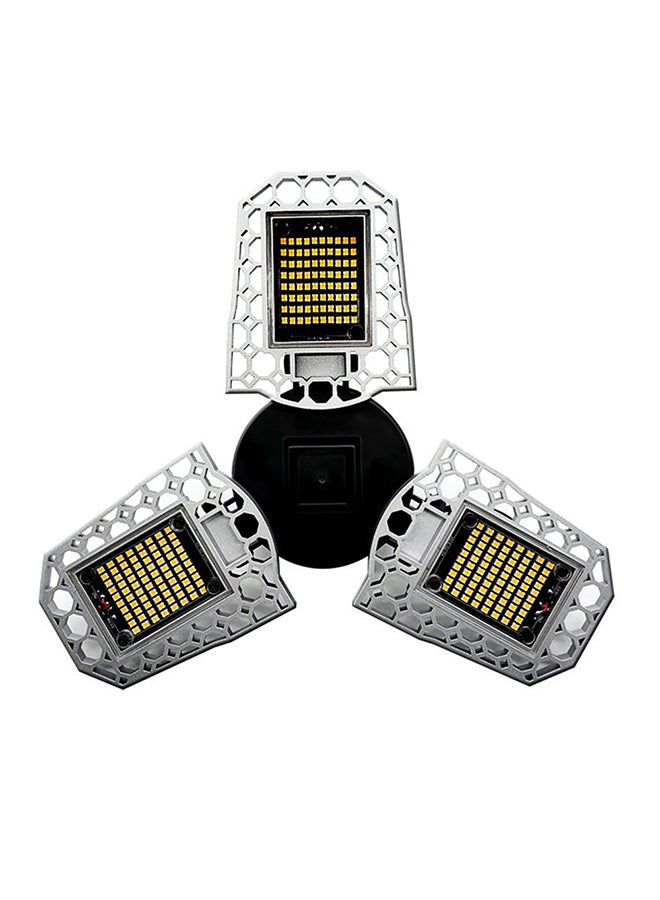 مصباح LED للسقف قابل للتعديل فضي 19.50x13x17سم - Image 1