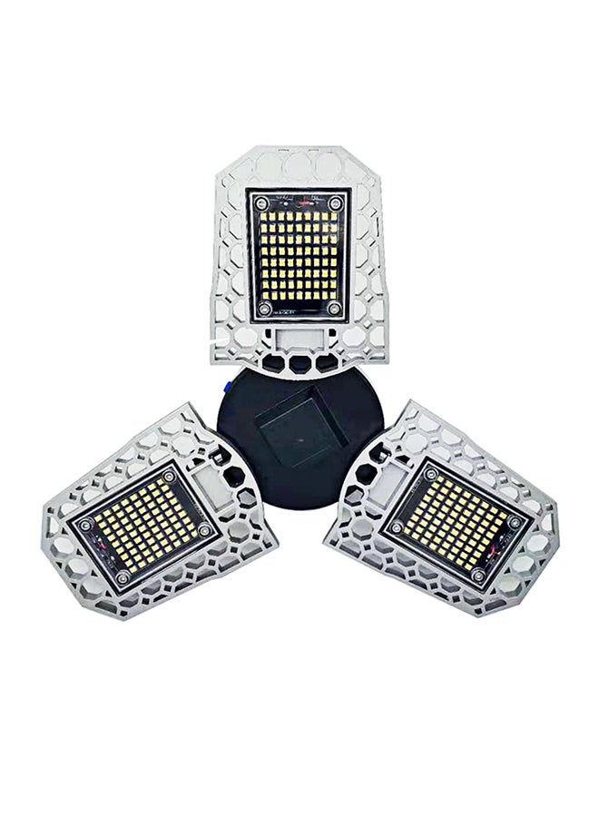 مصباح LED للسقف قابل للتعديل فضي 19.50x13x17سم