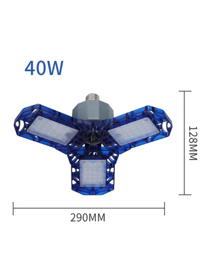 Led Adjustable Garage Ceiling Light Blue 15x7x7cm  - Image 2