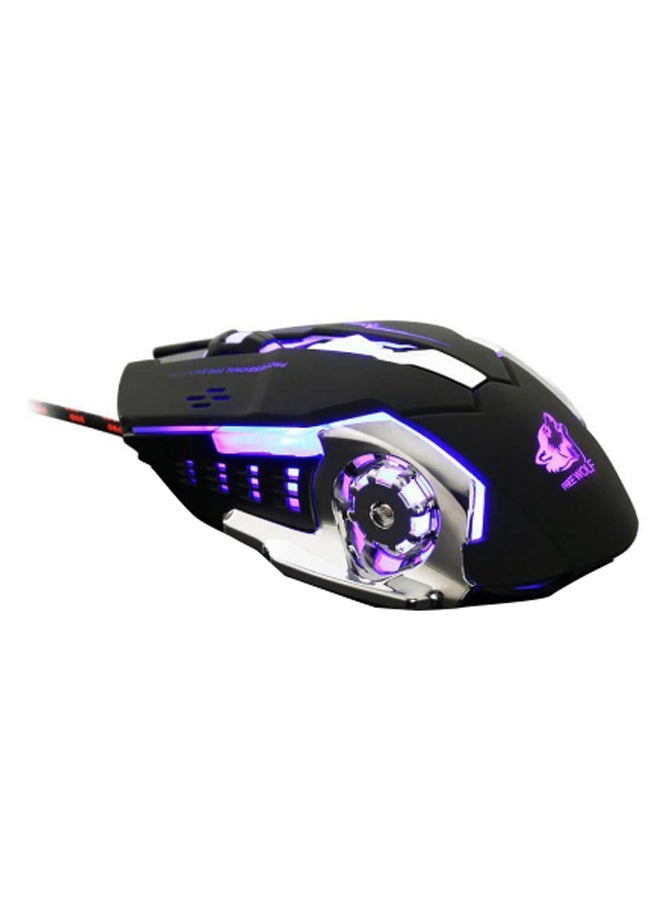 malloom Free Wolf Wired Optical Ergonomic Pro Gaming Mouse  - Image 2