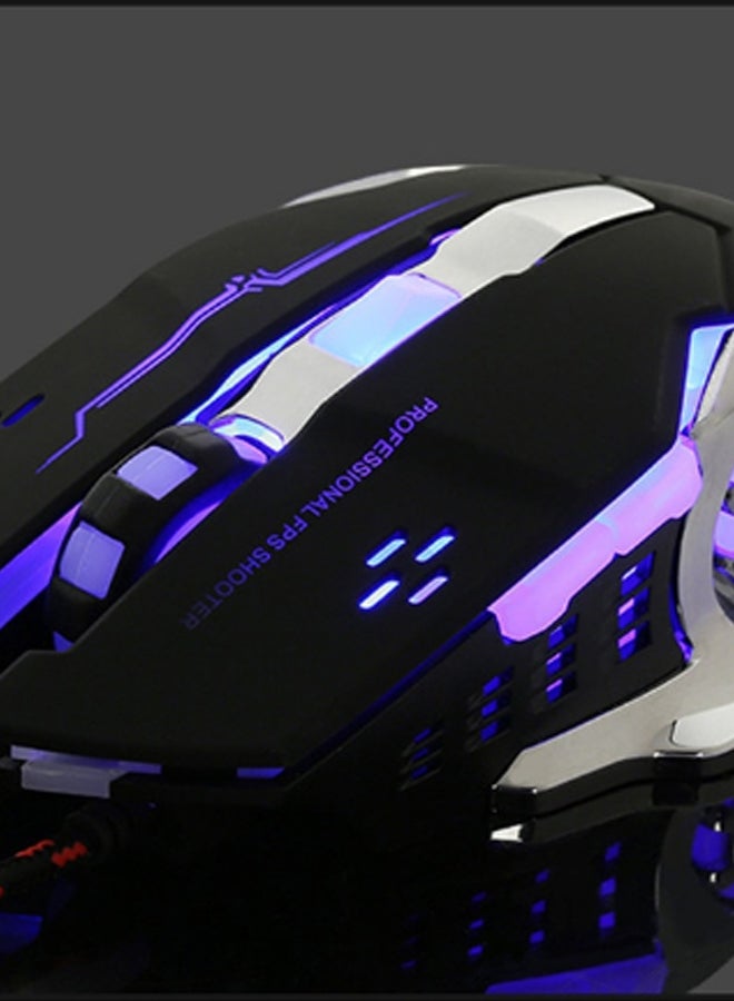 malloom Free Wolf Wired Optical Ergonomic Pro Gaming Mouse  - Image 3