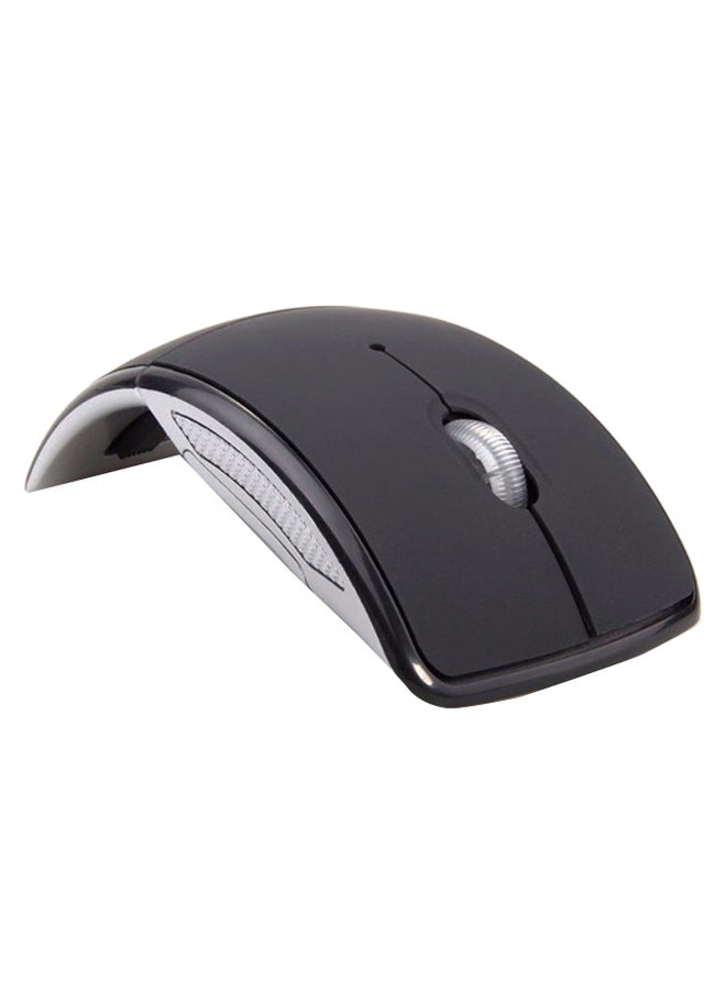Eshowee Wireless Foldable Travel Computer Mouse Balck/Silver - Image 1