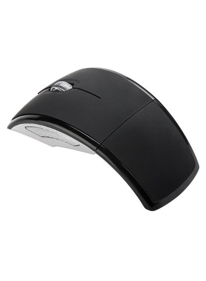 Eshowee Wireless Foldable Travel Computer Mouse Balck/Silver - Image 2