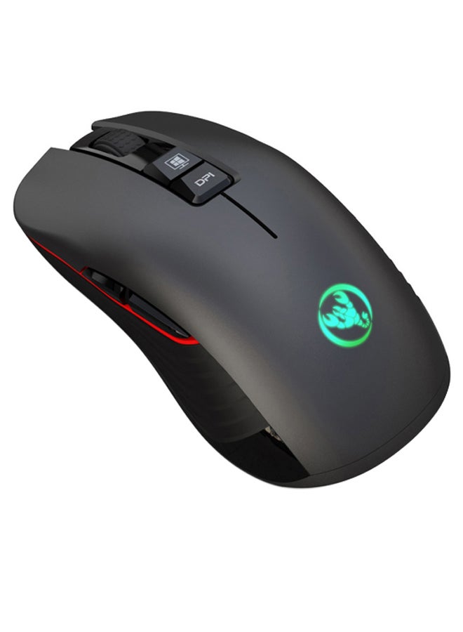 Generic - Wireless T30 With TYPE-C Adapter, USB Receiver And Cable Black/Red/Green - Image 1