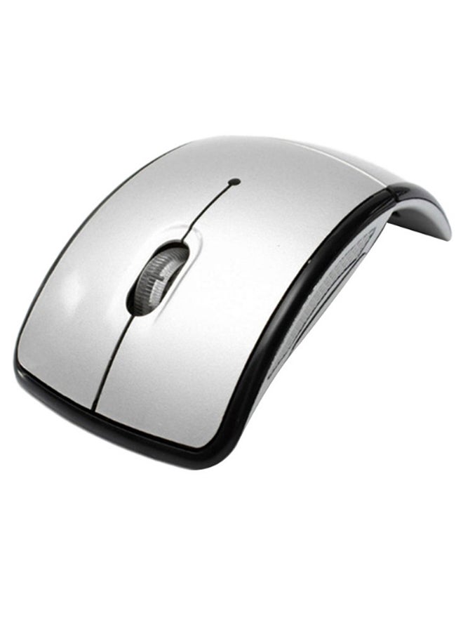 ماركة غير محددة ماوس ضوئي لاسلكي قابل للطي مع مستقبل USB أسود/ فضي  - Image 3