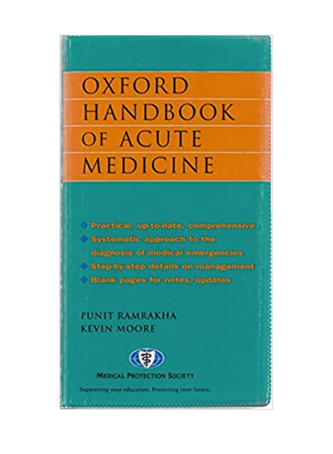 Oxford Handbook Of Acute Medicine Hardcover English by Punit Ramrakha 