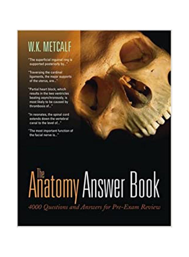 The Anatomy Answer Book 4,000 Questions And Answers paperback english - 38492 