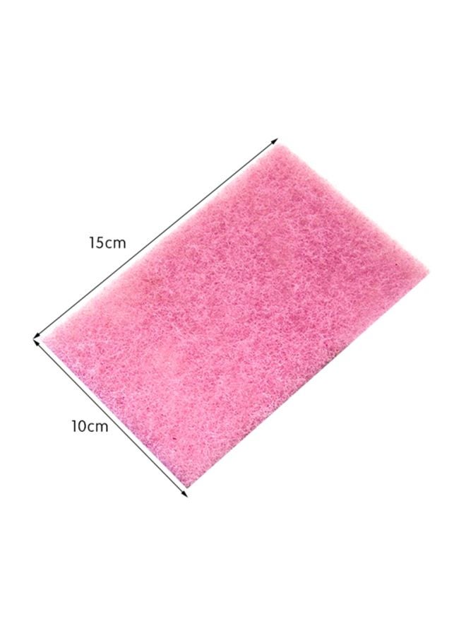 Beauenty 10-Piece Scouring Pad Set Pink/Green/Blue 15x10centimeter - Image 4