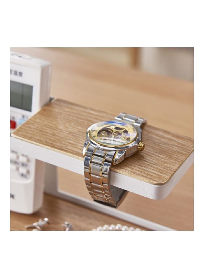Remote Control Organizer White/Brown 25x10x11.2centimeter - Image 5