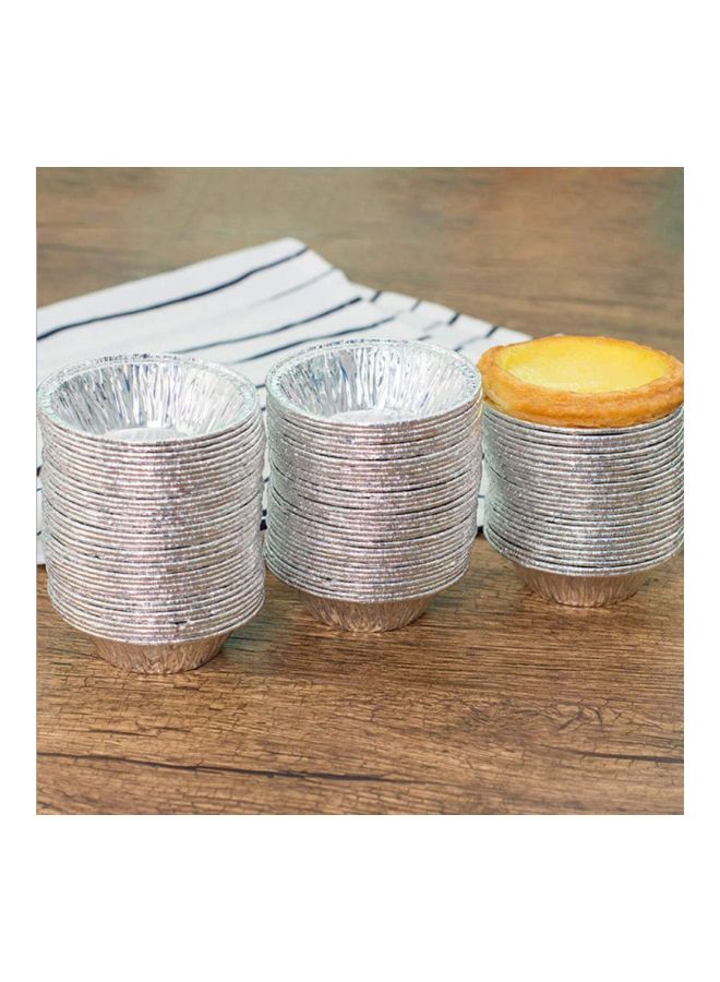 Pack Of 300 Disposable Aluminum Foil silver 7x2centimeter - Image 5